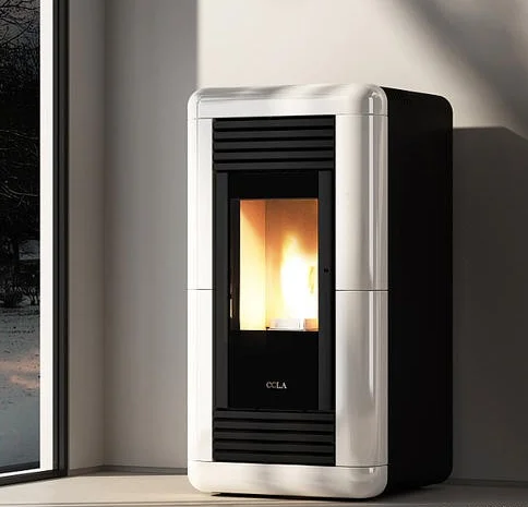 Пеллетные камины с воздушным отоплением из Италии- фото № 5