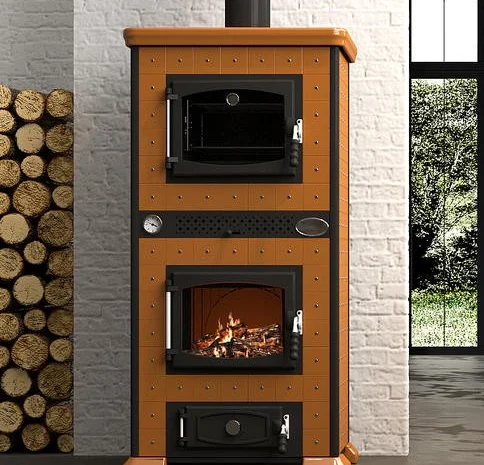 Камины на дровах с водяным контуром из Италии- фото № 3