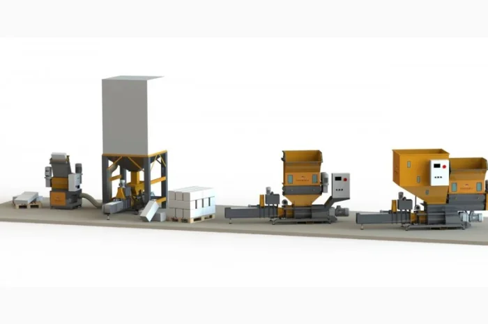 Компактор TAURUS-485 с двойным бункером для уплотнения отходов- фото № 3