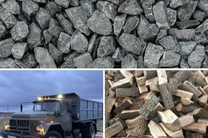 Купить щебень, песок и дрова в Луцке- фото № 1