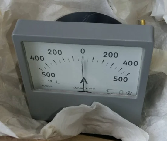 Амперметры М42300 500-0-500А – 50 шт.- фото № 1