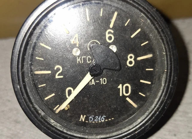 Авіаційний манометр МА-10 для вимірювання тиску- фото № 1