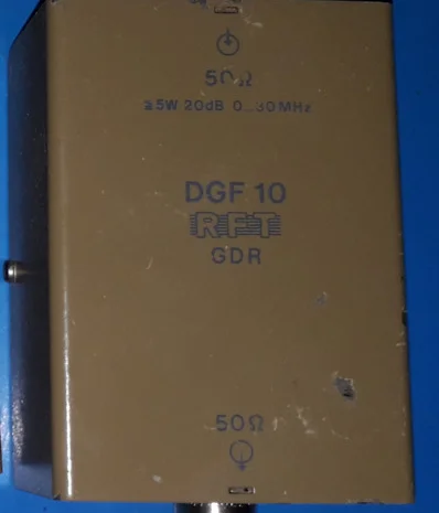 Атенюатор DGF 10 для вимірювання потужності до 5 Вт- фото № 1