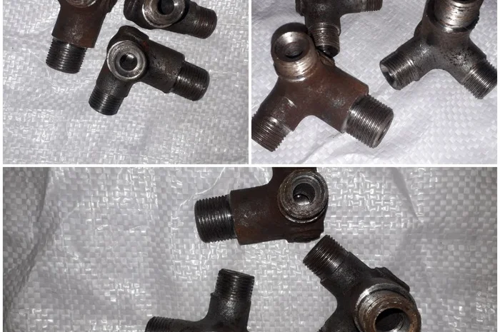 Трійник для воздушного компрессора - 50 штук в продаже- фото № 1