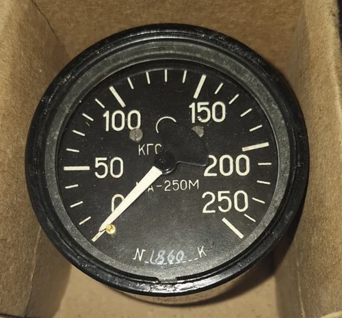 Манометр МА-250М для вимірювання тиску- фото № 1