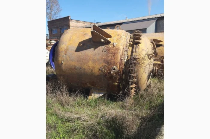 Эмалированный химический реактор Серн 6,3 м³ с мешалкой- фото № 4