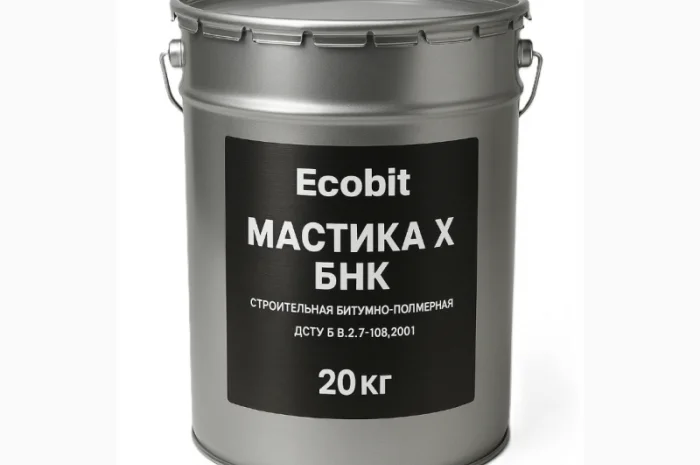 Мастика БНК Ecobit ДСТУ Б В.2.7-108-2001 20 кг- фото № 1
