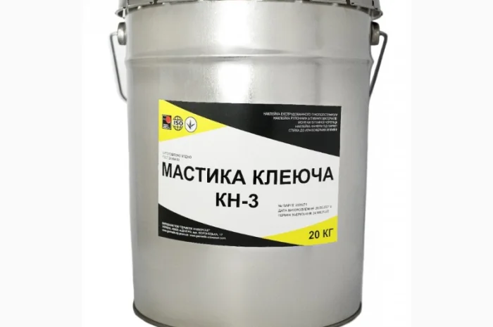 Мастика клеючая КН-3 ЕКОБІТ, ведро 20 кг- фото № 1