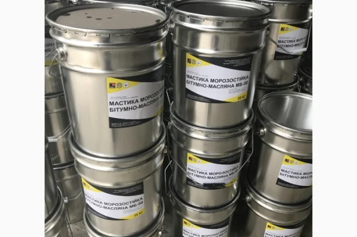 Мастика МБУ Ecobit ГОСТ 30693-2000 20 кг для ремонта кровли- фото № 5