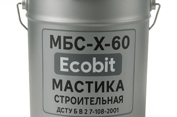 Мастика МБС-Х-60 Ecobit 20 кг будівельна ДСТУ Б В.2.7-108-2001- фото № 1
