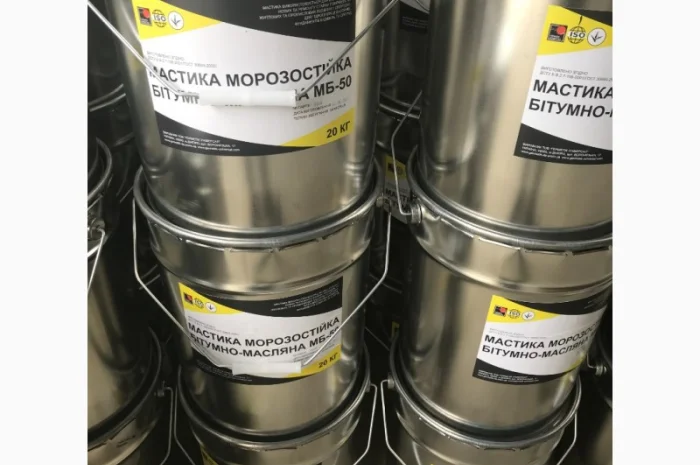 Мастика МББК Ecobit битумно-бутилаучуковая холодная 20 кг ГОСТ 30693-2000- фото № 7