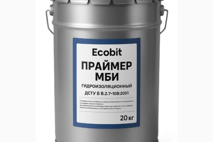 Грунтовка МБИ Ecobit 20 л для гидроизоляции- фото № 1