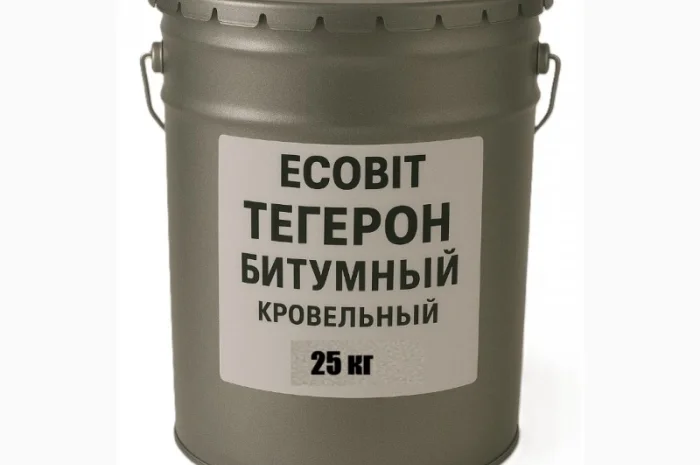 Гідроізоляційна мастика ТЕГЕРОН ЕКОБІТ 25 кг- фото № 2