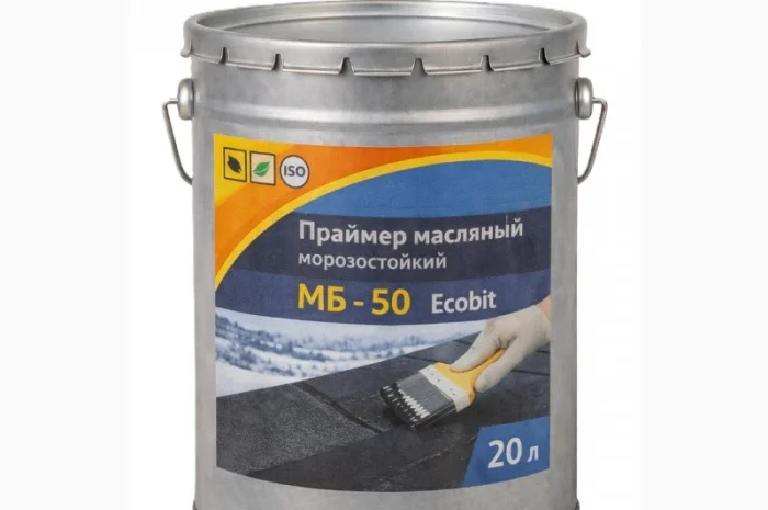 Праймер морозостійкий бітумно-олійний МБ-50 Ecobit 20 кг- фото № 1