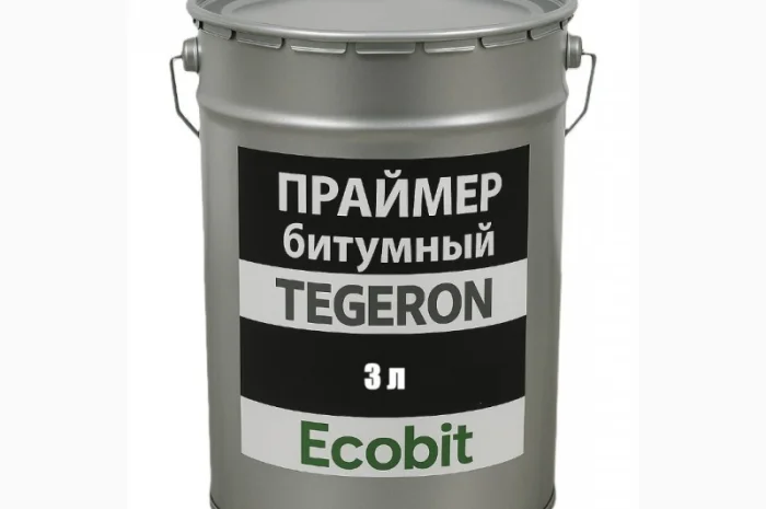 Тегерон Праймер Ecobit ведро 3 л для гідроізоляції- фото № 2