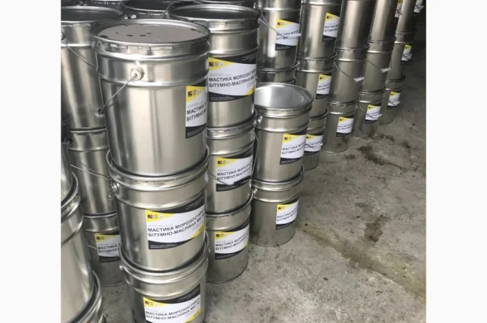 Мастика бітумна гумова холодна МБР-37 Ecobit 20 кг- фото № 8