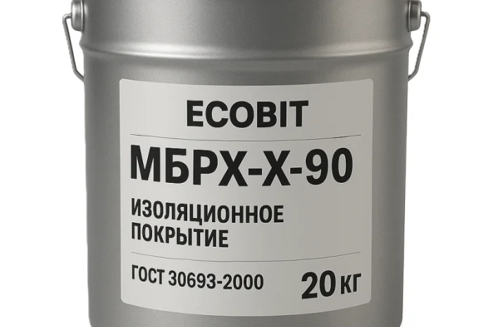 Мастика МБР Х 90 Ecobit для гидроизоляции и защиты- фото № 1