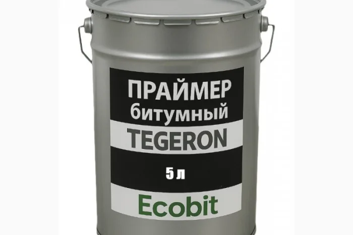 Тегерон Праймер Ecobit ведро 5 л для гідроізоляції- фото № 2