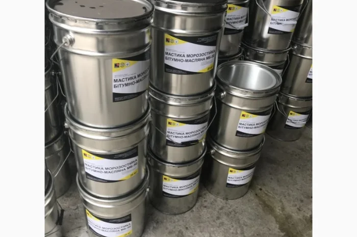 Гидроизоляционная мастика битумно-резиновая МБР-44 Ecobit 20 кг по ГОСТ 30693-2000- фото № 5