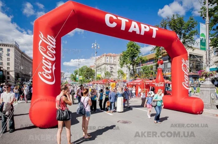 Надувные арки и надувные тенты для мероприятий- фото № 1