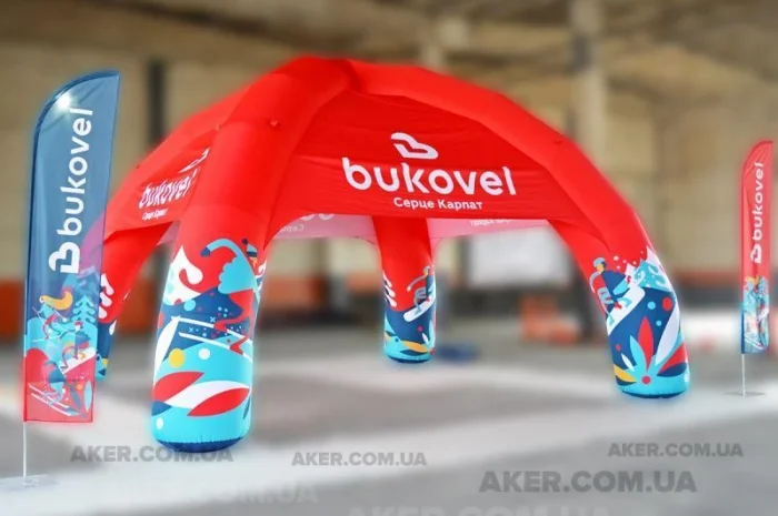Надувные арки и надувные тенты для мероприятий- фото № 4