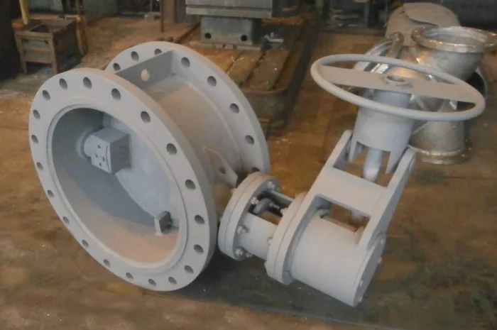 Дисковый затвор 3-х эксцентриковый Ду 700 Ру 16- фото № 1