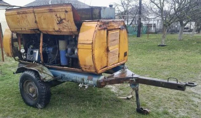 Дизельный компрессор ПКСД 5.25 в продаже- фото № 1