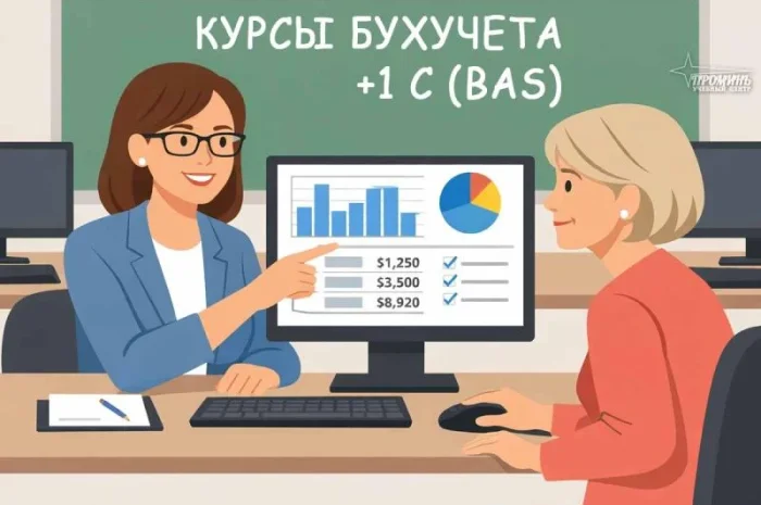 Курс «Бухгалтерия + 1С (BAS)» для начинающих- фото № 3
