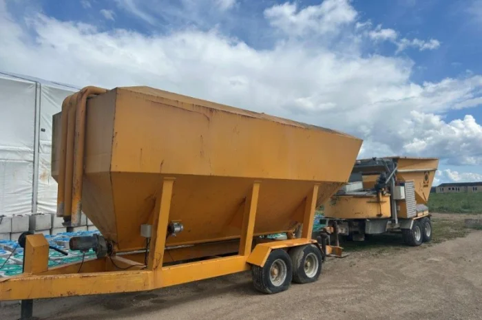 Б/в мобильный БСУ Fibo Intercon 15 м3/час с цементным силосом- фото № 4