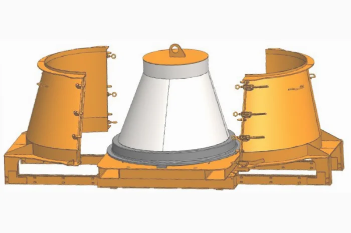 Обладнання для виробництва конусних бетонних виробів- фото № 4