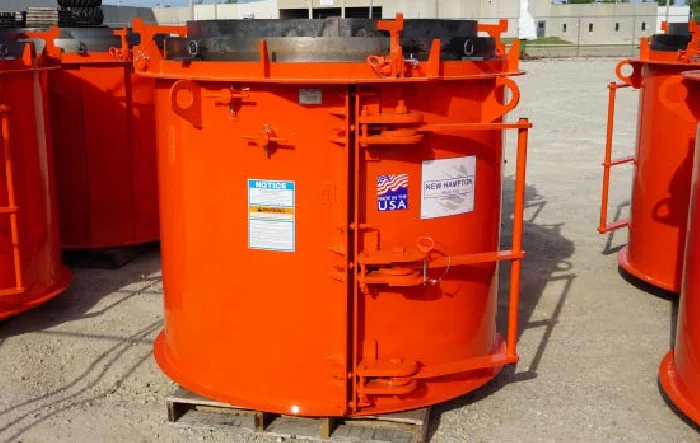 Устаткування для формування бетонних стояків люків- фото № 3