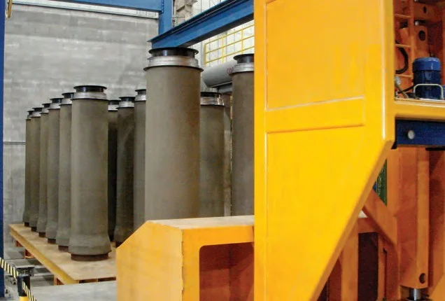 Оборудование для производства бетонных труб VIHY Mastermatic HawkeyePedershaab- фото № 9