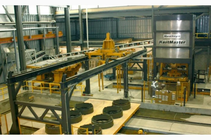 Обладнання для виготовлення бетонних труб VIHY Kastmaster- фото № 4