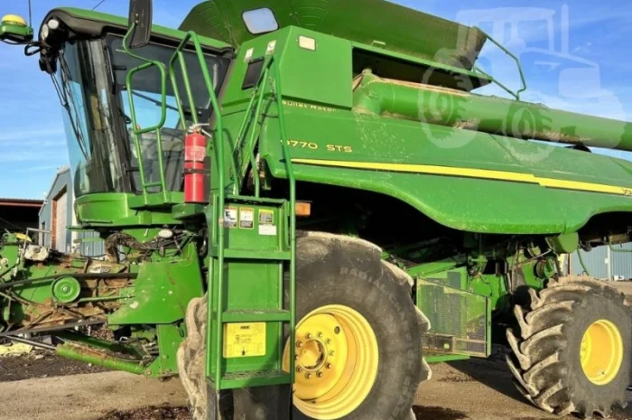 Услуги комбайна John Deere 9770 STS Bullet Rotor для сбора урожая- фото № 1