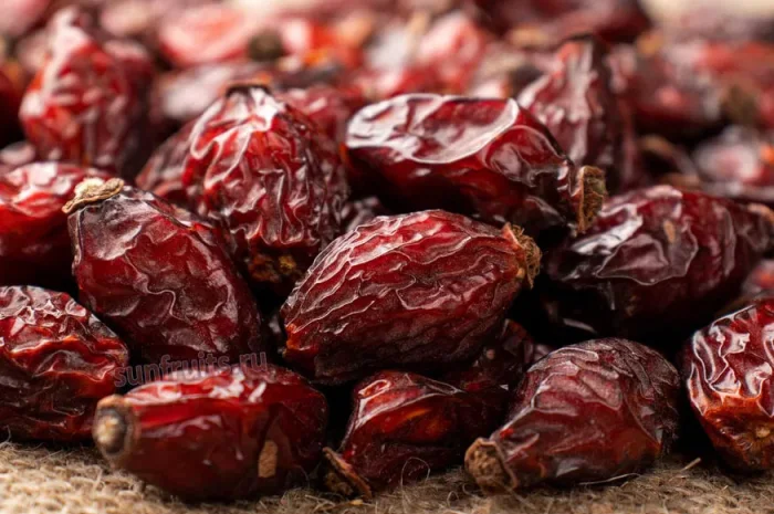 Сушеная шипшина - полезные плоды шиповника- фото № 1