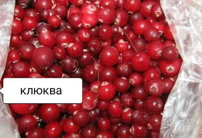 Вишня без кістки Клюква, малина, голубика, клубн.- фото № 1