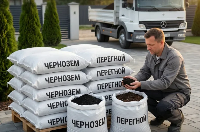 Чорнозем та перегній для саду та городу- фото № 1