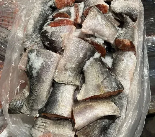 Лосось хребет свіжо морожена тільки ОПТ- фото № 1