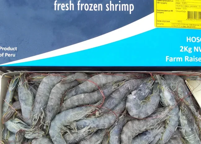 Креветка ванамей 70/80 свіжеморожена- фото № 1