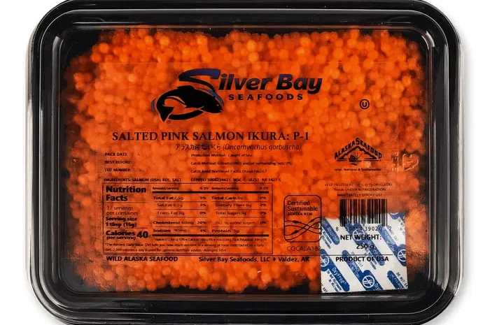 Ікра червона натуральна горбуша, кета, нерки- фото № 1