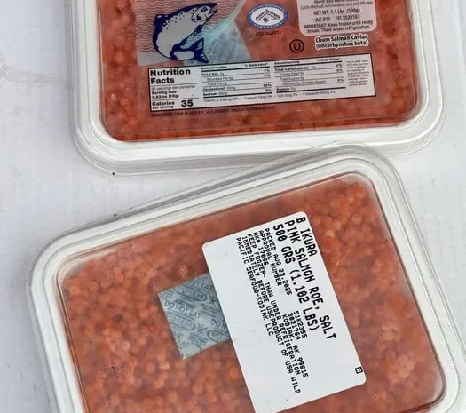 Ікра червона натуральна кети, горбуші, кіжуча- фото № 1