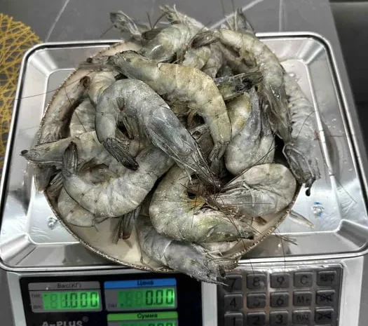 Креветка 30.40 без глазурі- фото № 1
