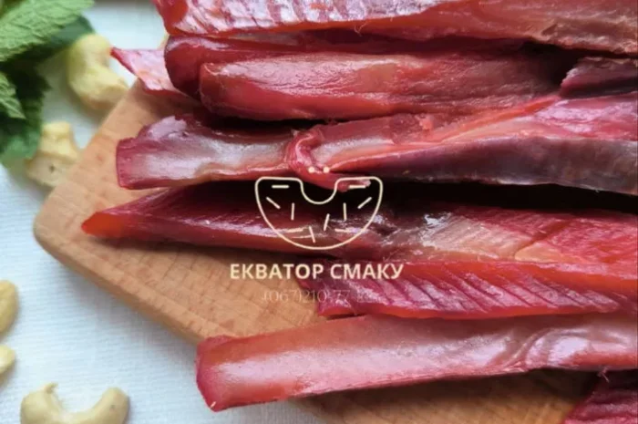 Соломка філе горбуші в'ялена 250 г- фото № 1