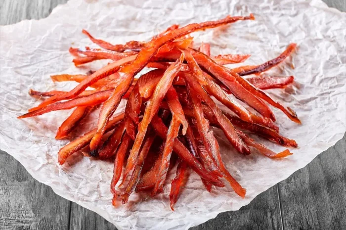 Соломка горбуши вяленая сушеная натуральная 1кг- фото № 1