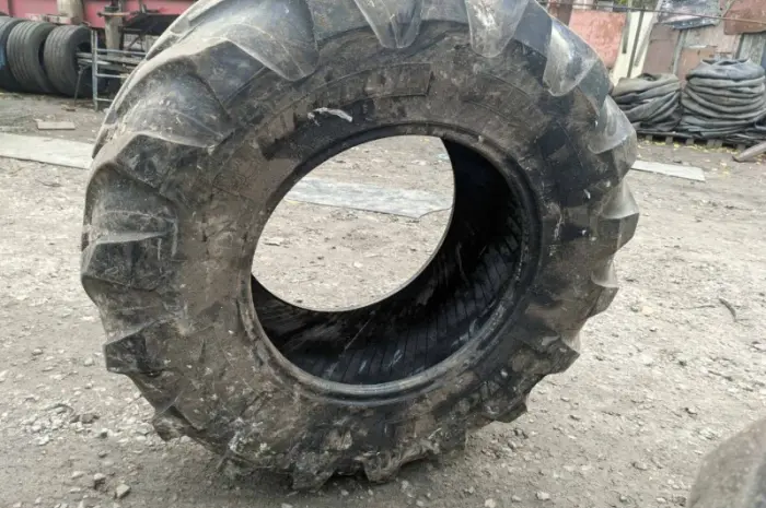 Бу шина 17.5R24 (460/70R24) Michelin XCML на маниту телескопический погрузчик- фото № 4