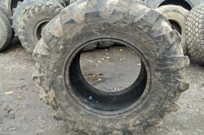 Бу шина 17.5R24 (460/70R24) Michelin XCML на маниту телескопический погрузчик- фото № 7