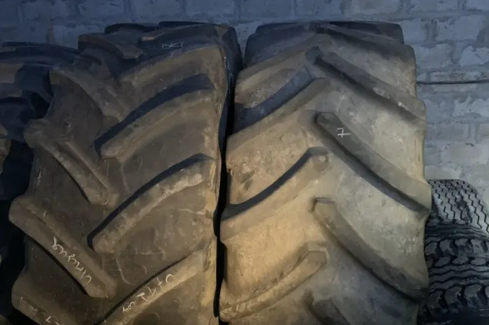 Бу шина 710/70R42 (28R42) BKT на трактор- фото № 2
