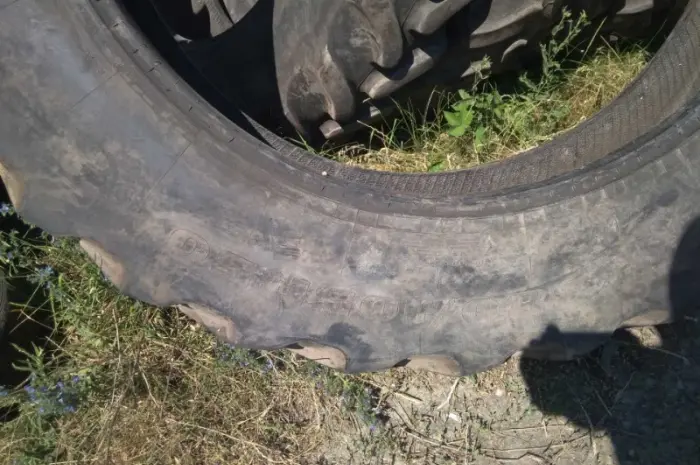 Бу шина на оприскувач 380/105R50 Firestone Тальное- фото № 2