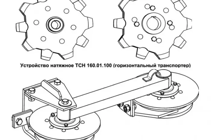 Транспортер навозоуборочный тсн-2Б- фото № 9