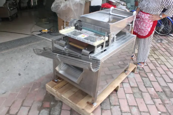 Машина промислова для очищення перепелиних яєць (яйцечистка) STvega Qual Egg Peeler F1000- фото № 3